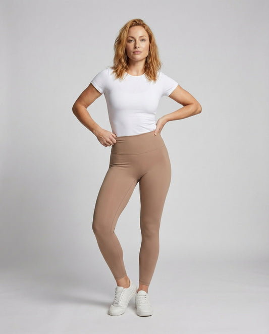 Leggings Donna Compressione Alta in Mikrostretch Elasticizzato - Brentozzi