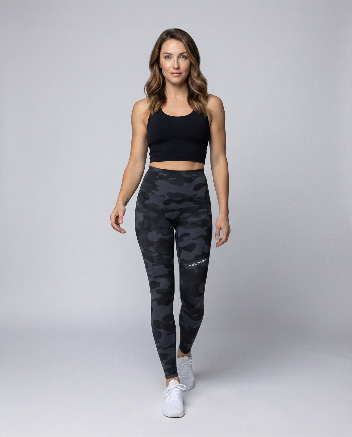 Leggings Donna Modellanti con Tasca Porta Cellulare - Brentozzi