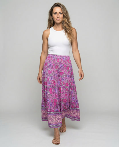 Gonna Donna Lunga a Strati Stile Boho - Brentozzi