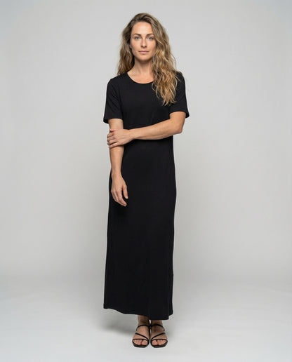Abito Jersey Donna Lunghezza Alla Caviglia - Brentozzi