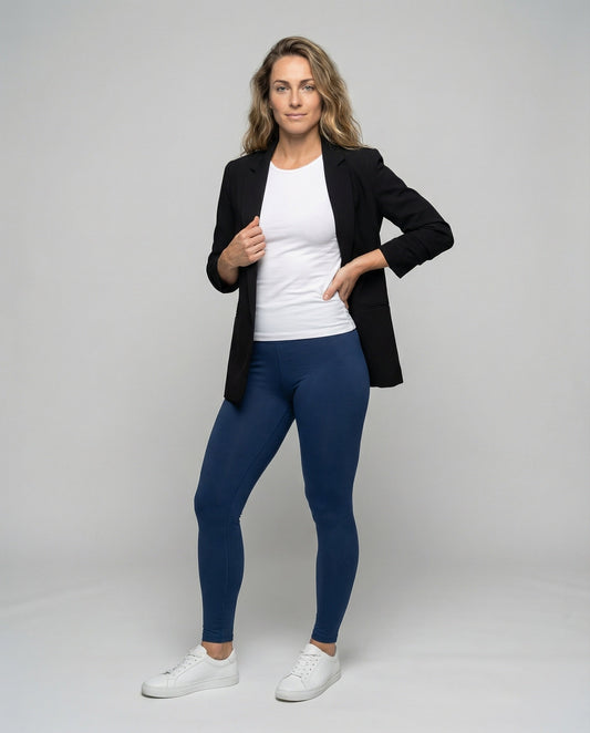 Leggings Donna Taglia Forte in Jersey Stretch Comfort - Brentozzi