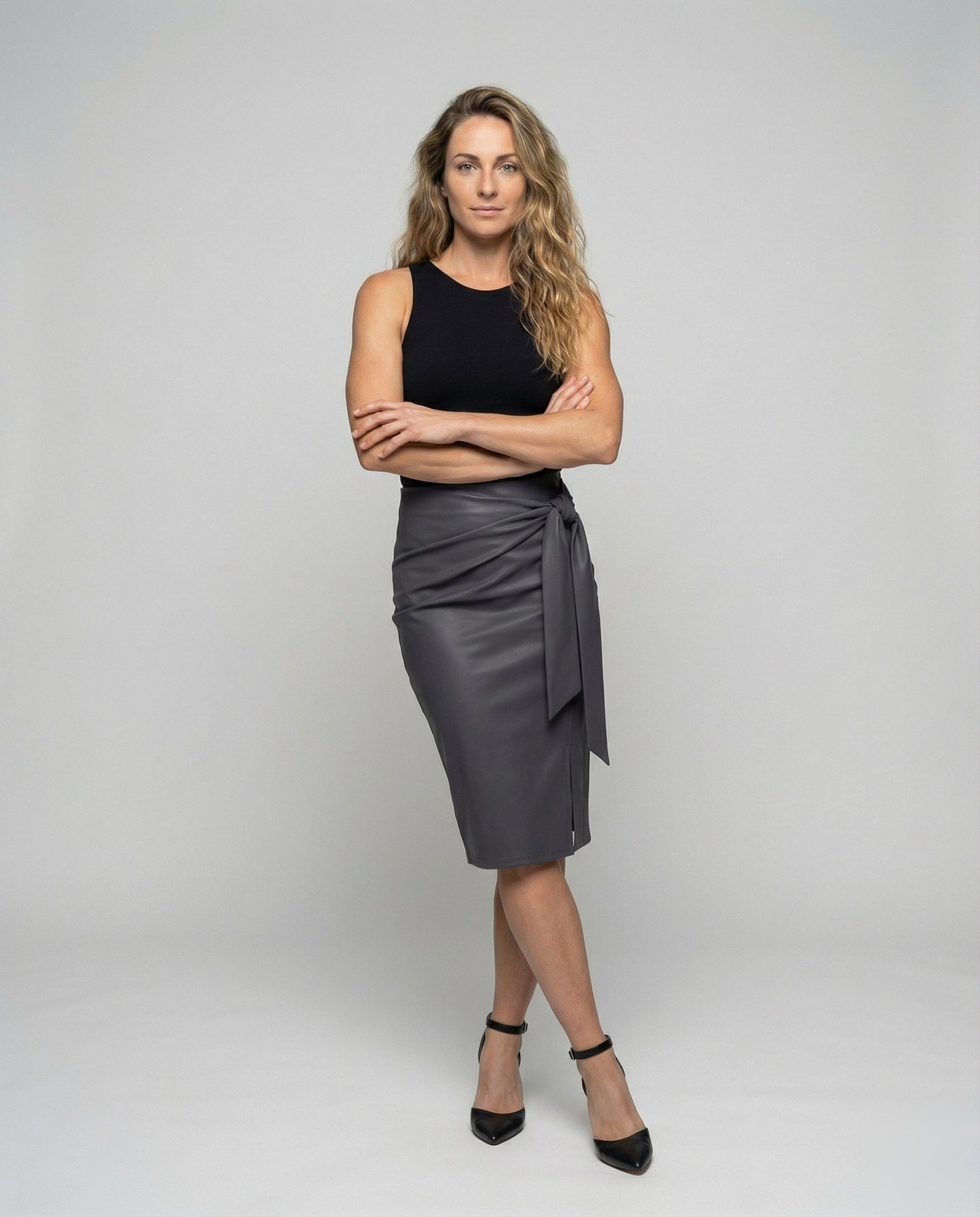 Gonna Tubino Donna Classica con Cintura Leggera - Brentozzi