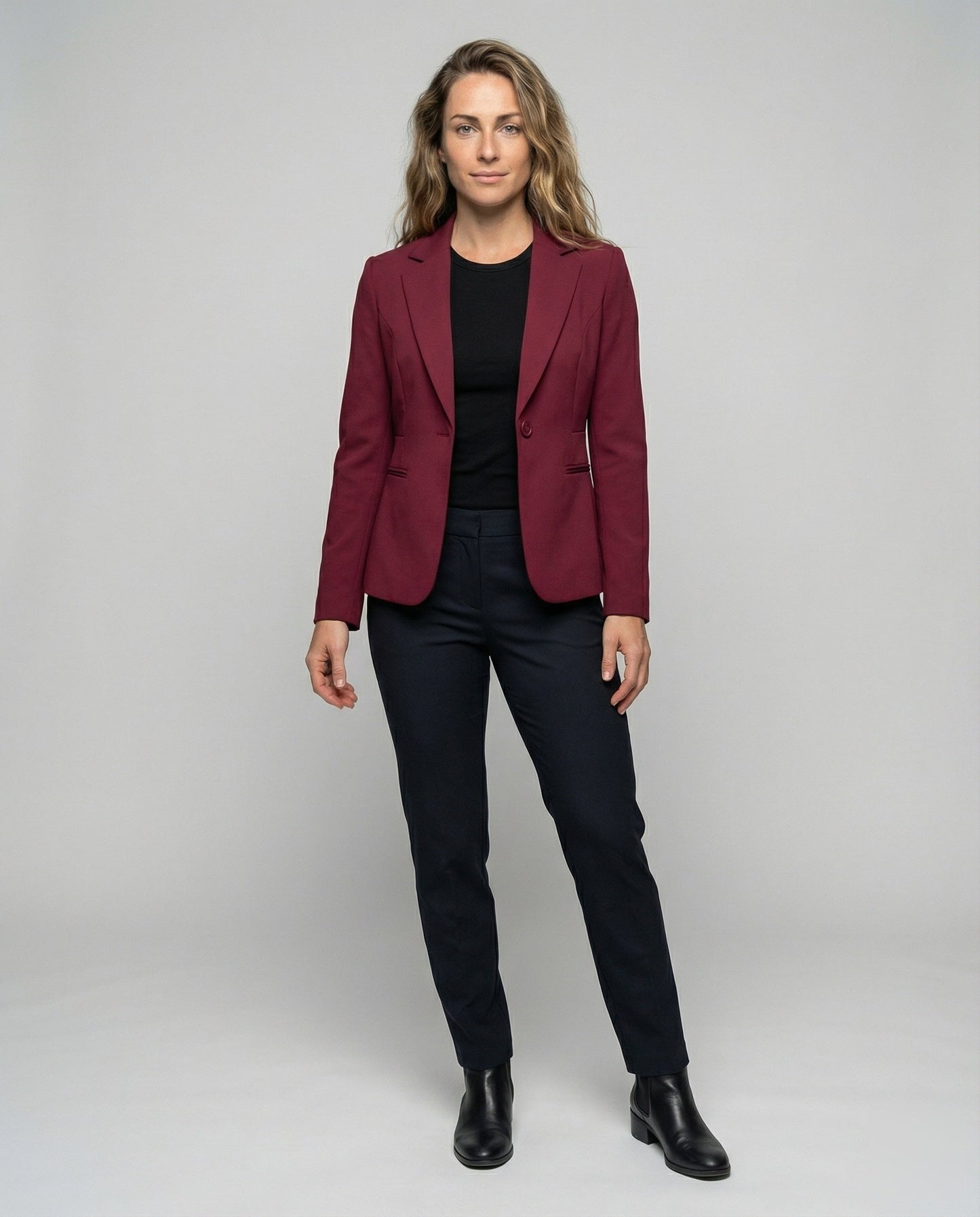 Blazer Donna Manica Dreivertel Corto Slim - Brentozzi