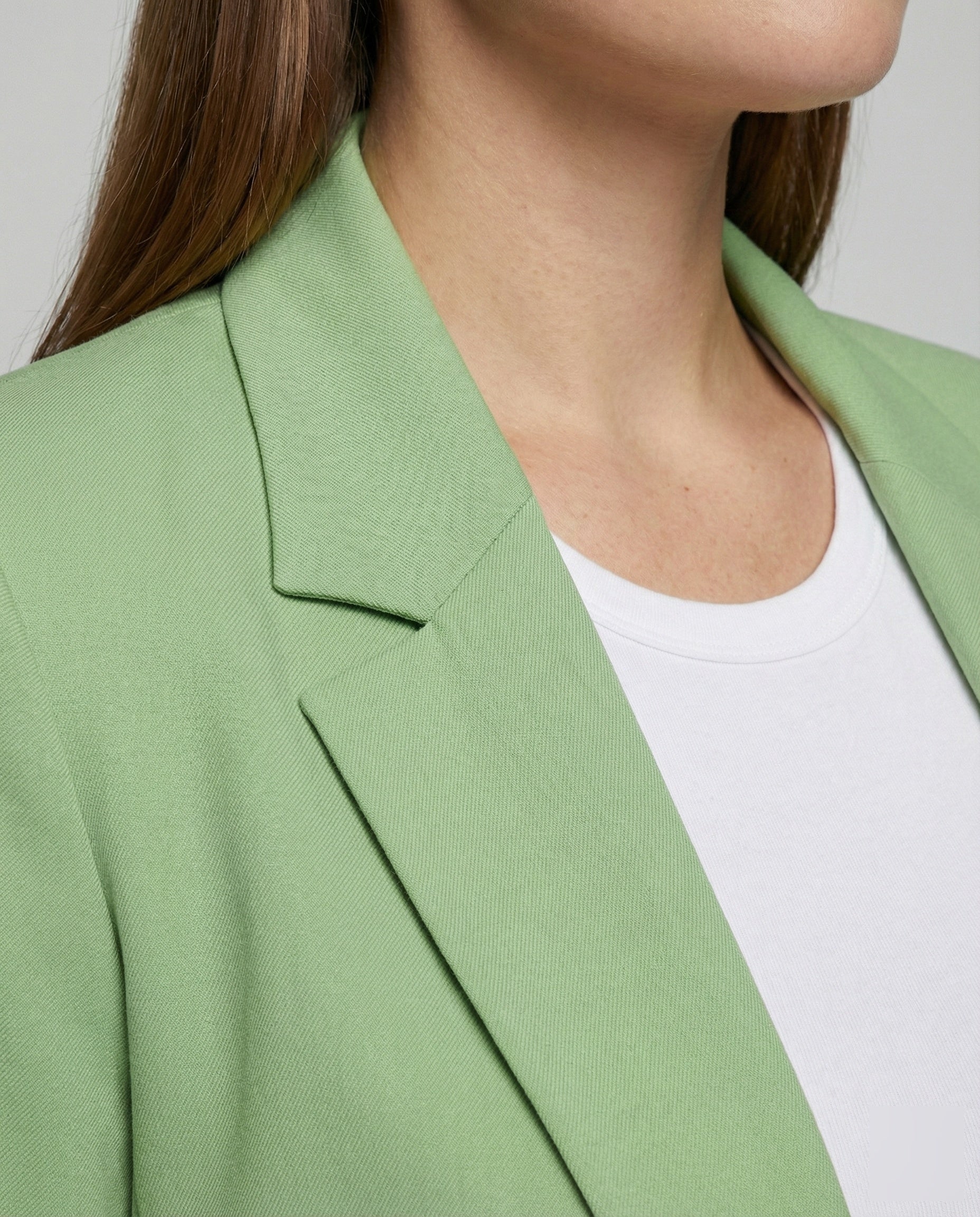 Blazer Lungo Donna Linea Dritta con Rever - Brentozzi