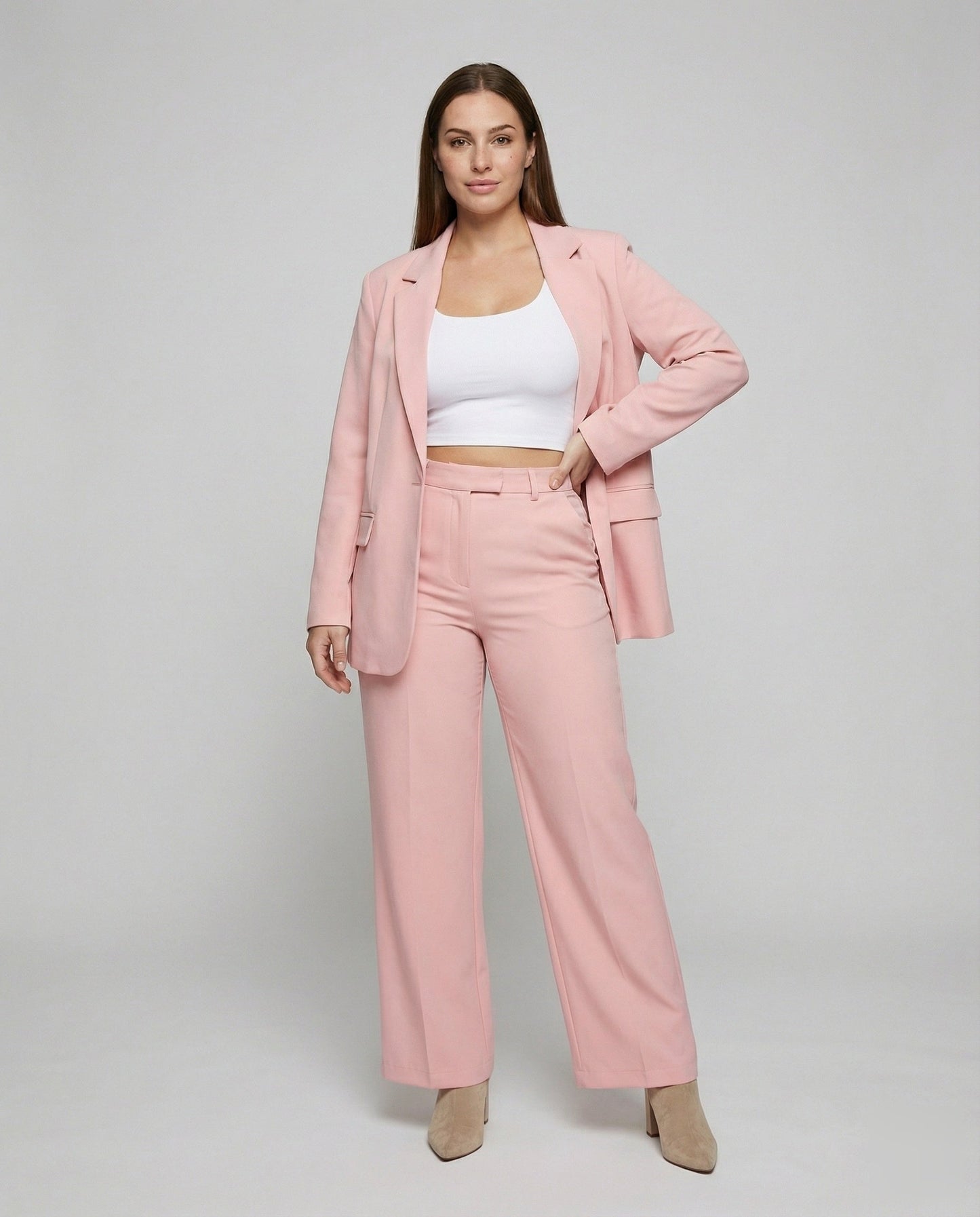 Completo Giacca e Pantaloni Donna Stile Urbano Moderno - Brentozzi