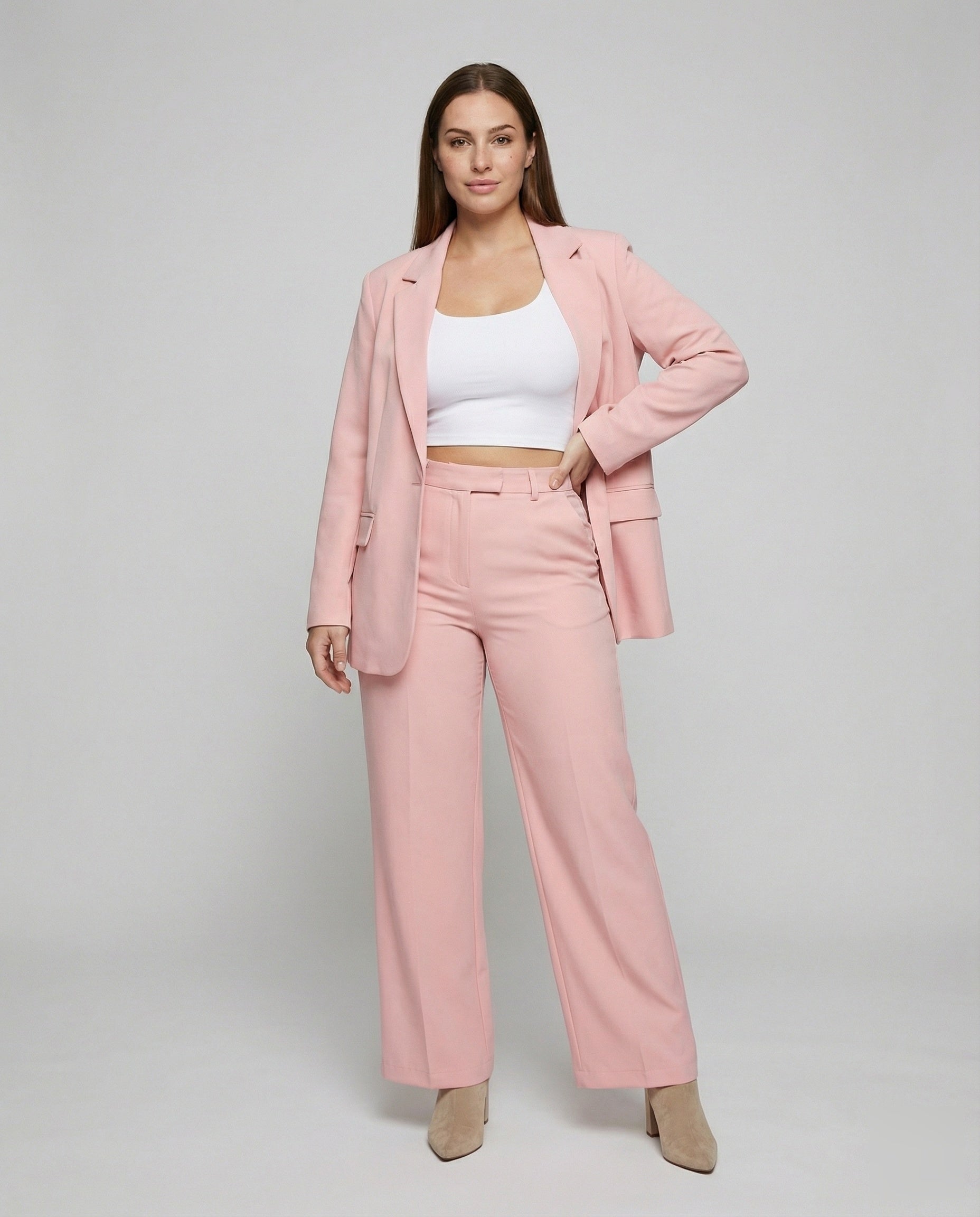 Completo Giacca e Pantaloni Donna Stile Urbano Moderno - Brentozzi