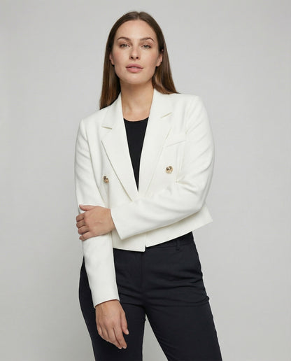 Blazer Donna Doppiopetto Corto Stile Vivace