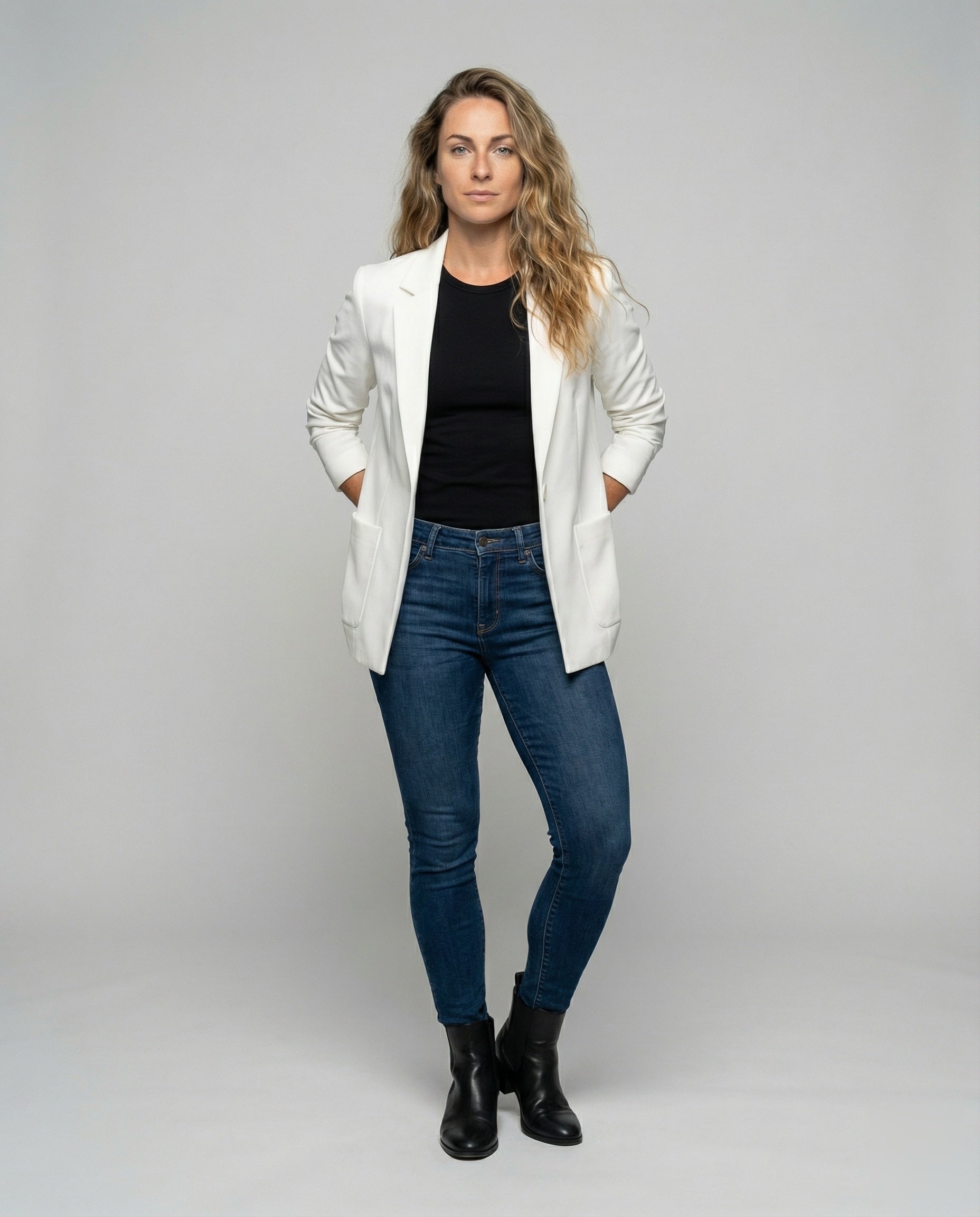 Blazer Donna Boxy Lungo Vestibilità Ampia - Brentozzi