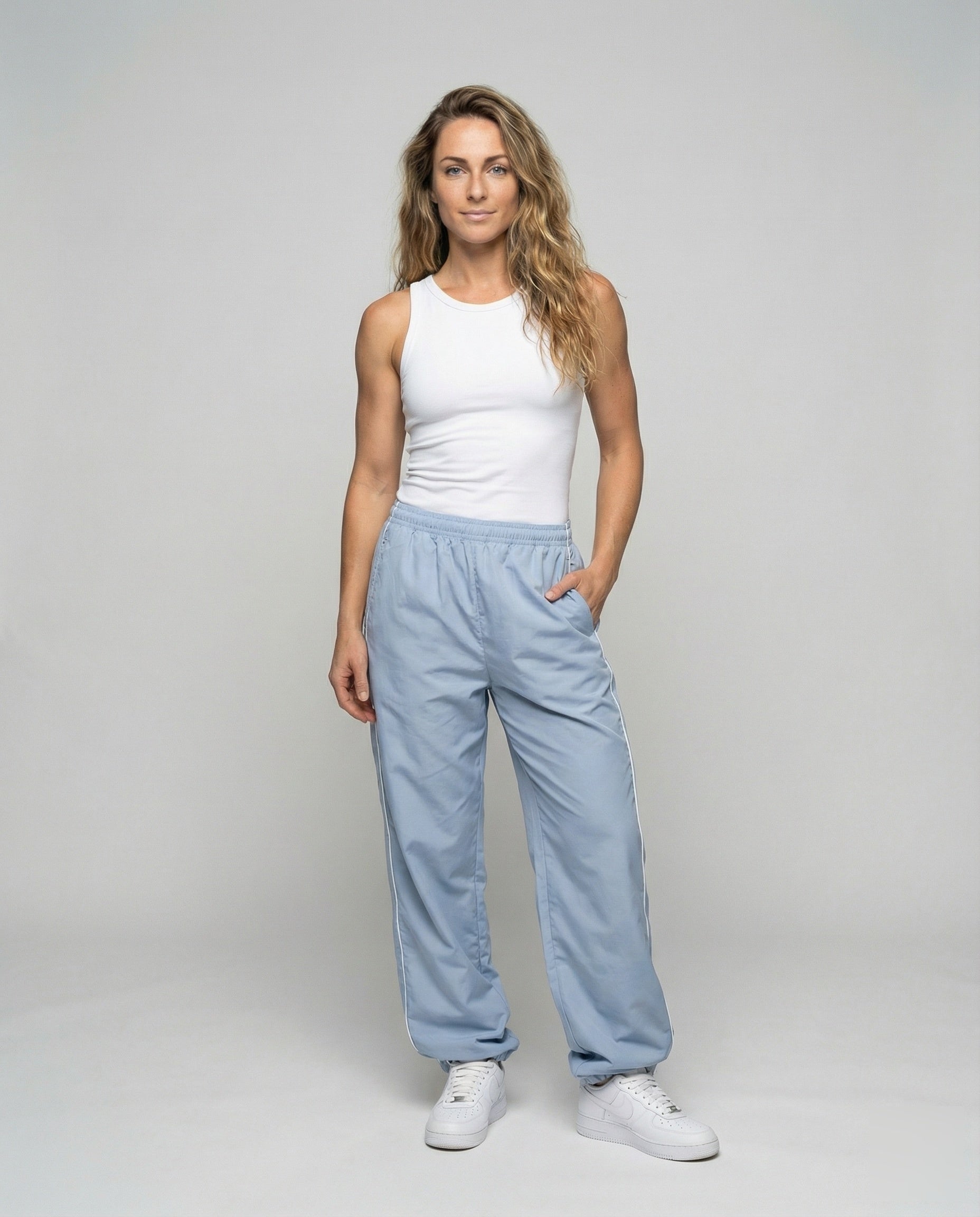 Pantaloni Sportivi Donna con Profilo Riflettente Vestibilità Comoda - Brentozzi