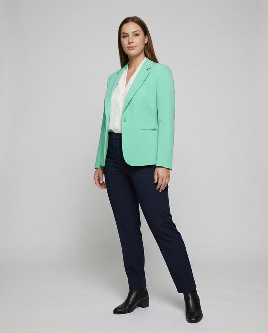 Blazer Donna Elasticizzato con Cuciture Sagomanti Slim - Brentozzi