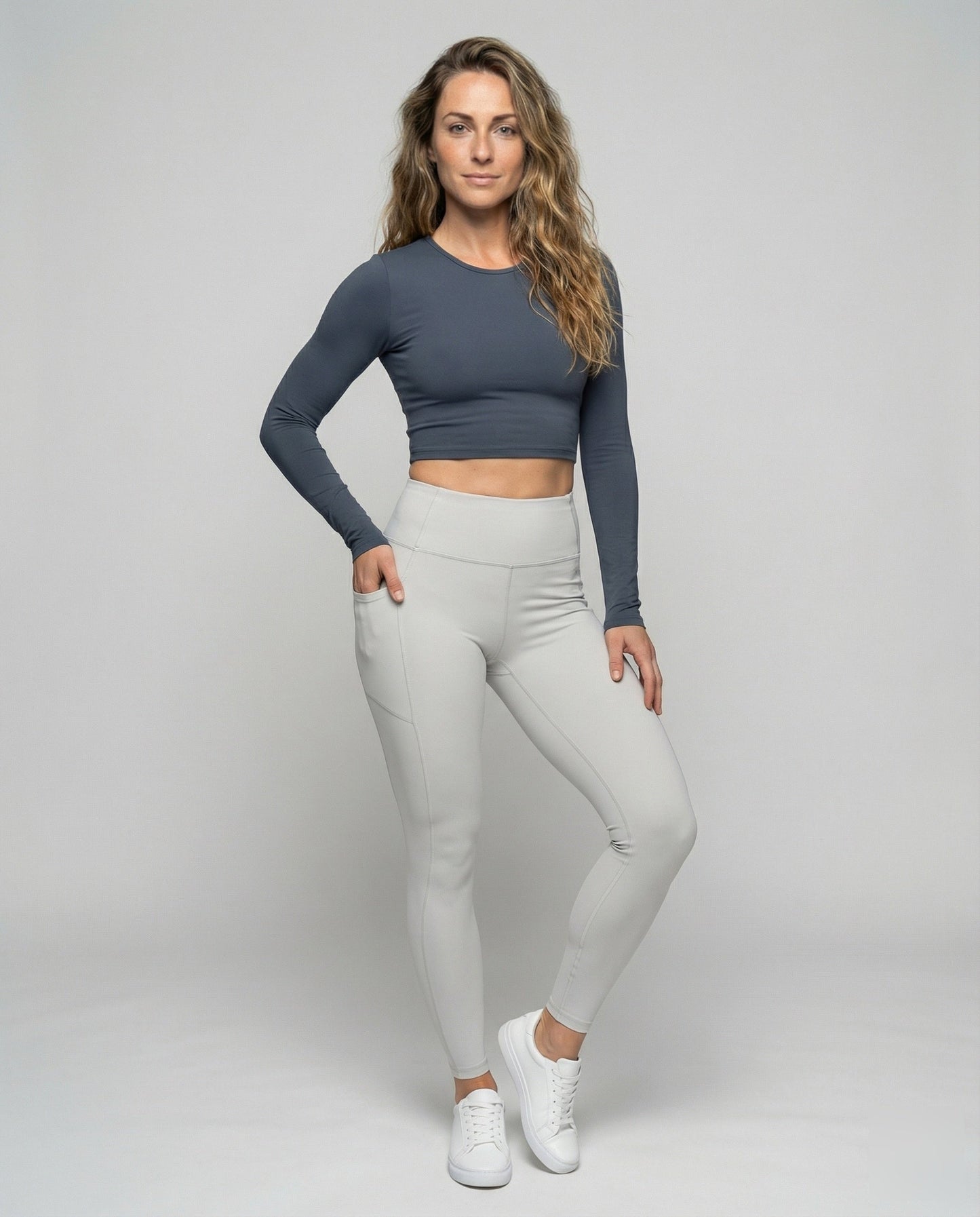 Leggings Donna Vita Alta con Contorno Sedere - Brentozzi