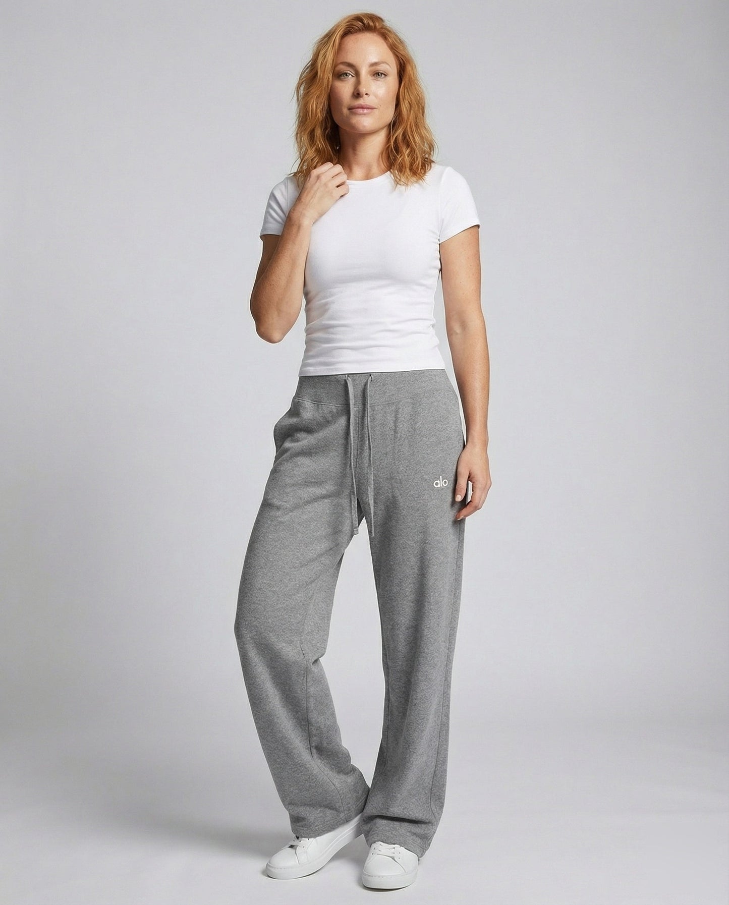 Pantaloni Harem Donna in Tessuto Sweat Vestibilità Ampia - Brentozzi