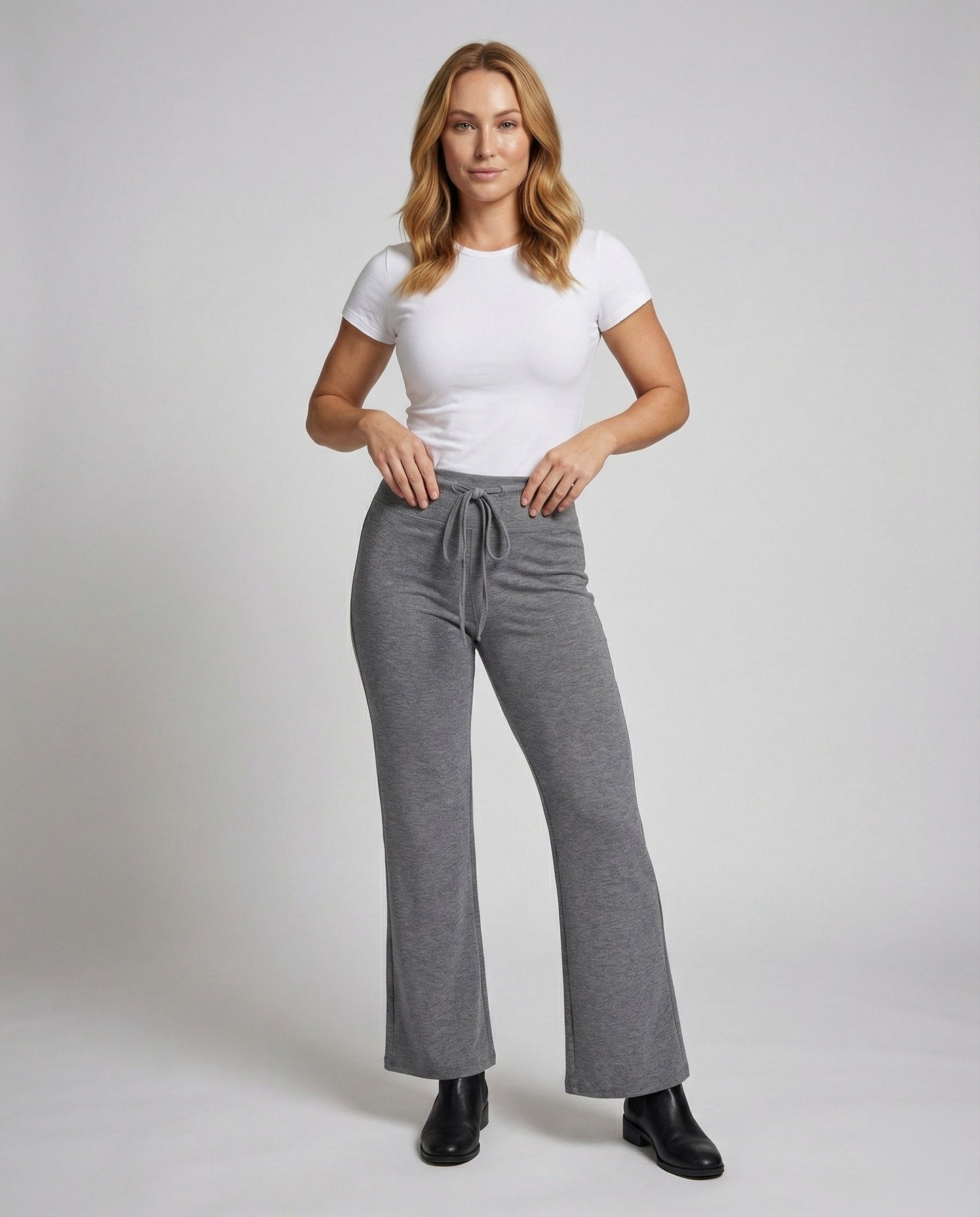 Pantaloni Palazzo Donna Morbidi Gamba Larga - Brentozzi