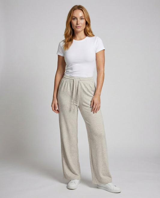 Pantaloni Palazo Donna Jersey Larga con Coulisse - Brentozzi