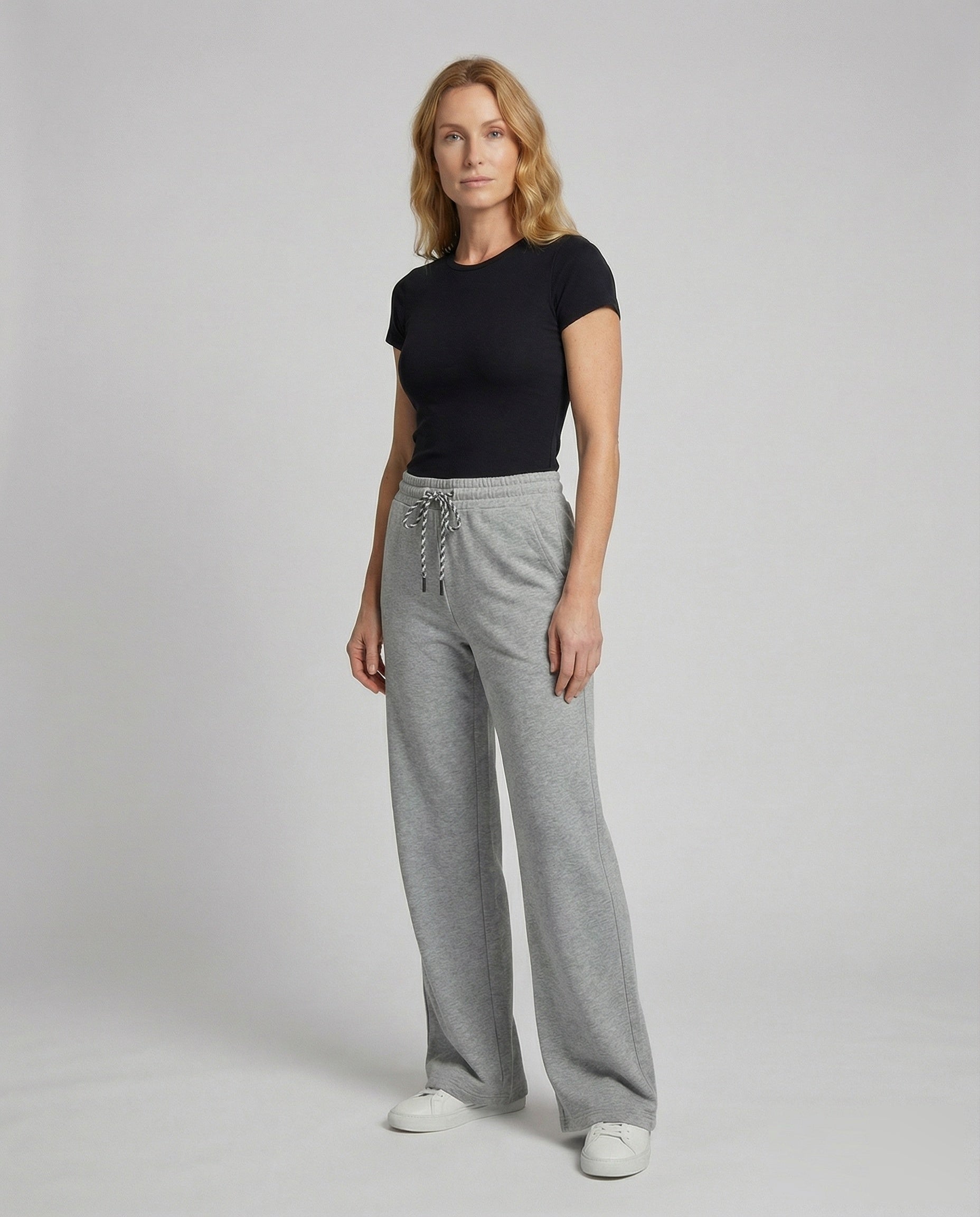 Pantaloni Palazzo Donna Ampi con Coulisse in Vita - Brentozzi