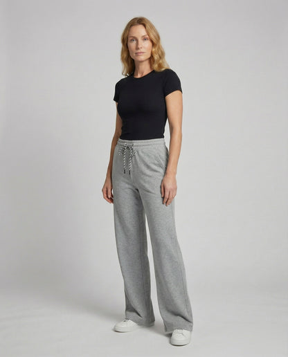 Pantaloni Palazzo Donna Ampi con Coulisse in Vita - Brentozzi