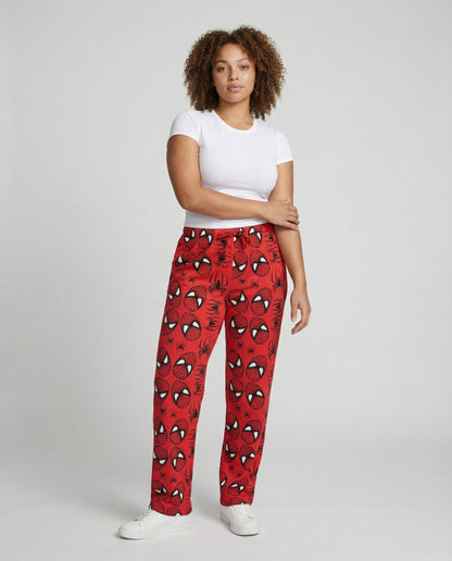 Pantaloni Lounge Unisex Stampa Comic Spiderman Comodi - Brentozzi