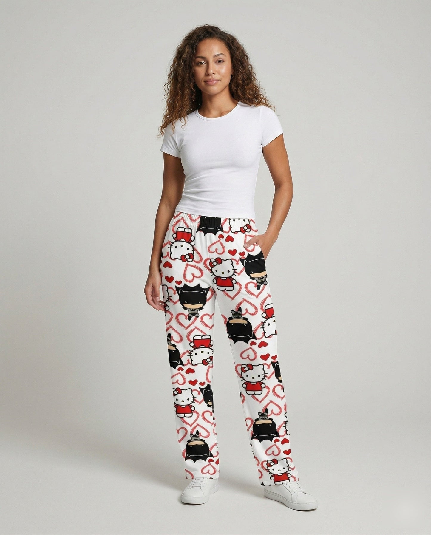 Pantaloni Lounge Unisex Stampa Supereroi Comfort - Brentozzi