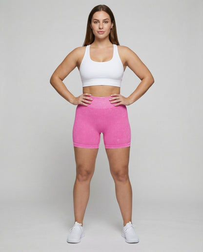Shorts Modellanti Donna Senza Cuciture con Struttura a Costine - Brentozzi