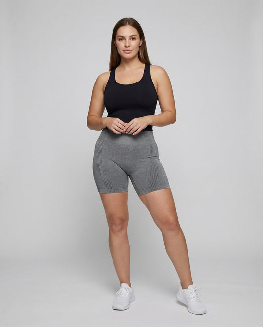 Shorts Donna Senza Cuciture Effetto Modellante - Brentozzi