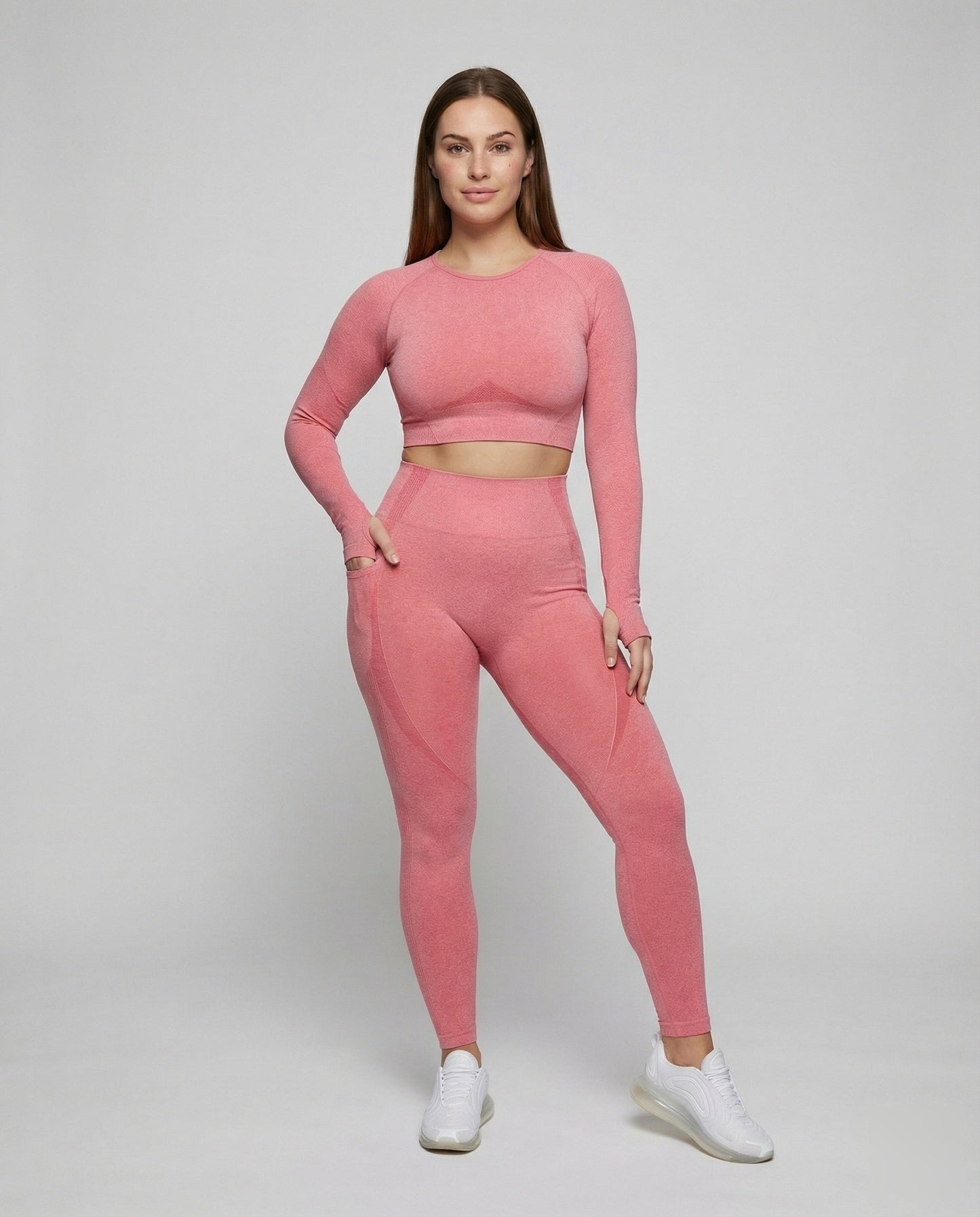 Leggings Sportivi Donna Senza Cuciture con Effetto Modellante - Brentozzi