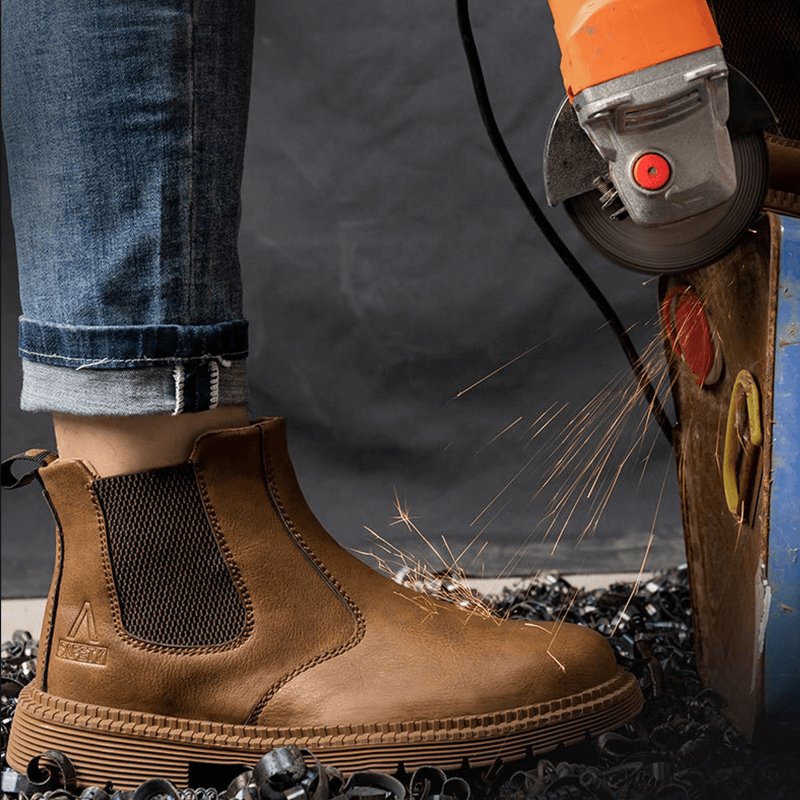 Scarpe da Lavoro Uomo Forma Chiusa Robustezza