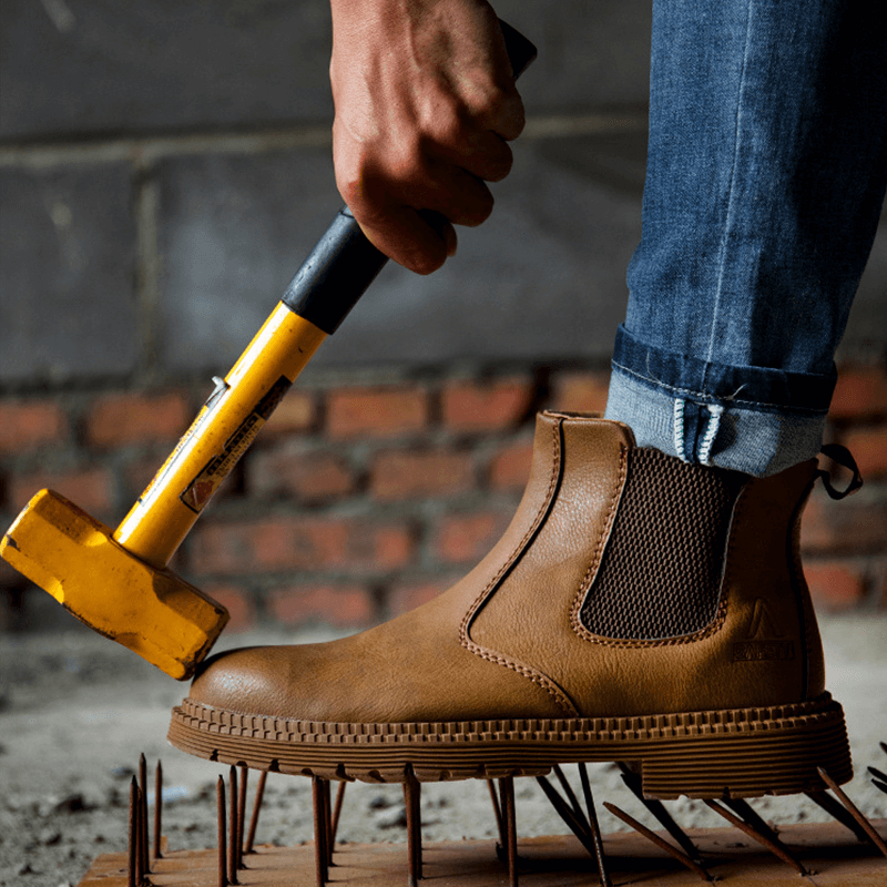 Scarpe da Lavoro Uomo Forma Chiusa Robustezza