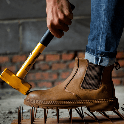 Scarpe da Lavoro Uomo Forma Chiusa Robustezza