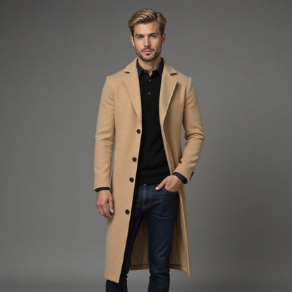 Cappotto Uomo Invernale Classico Slim Fit