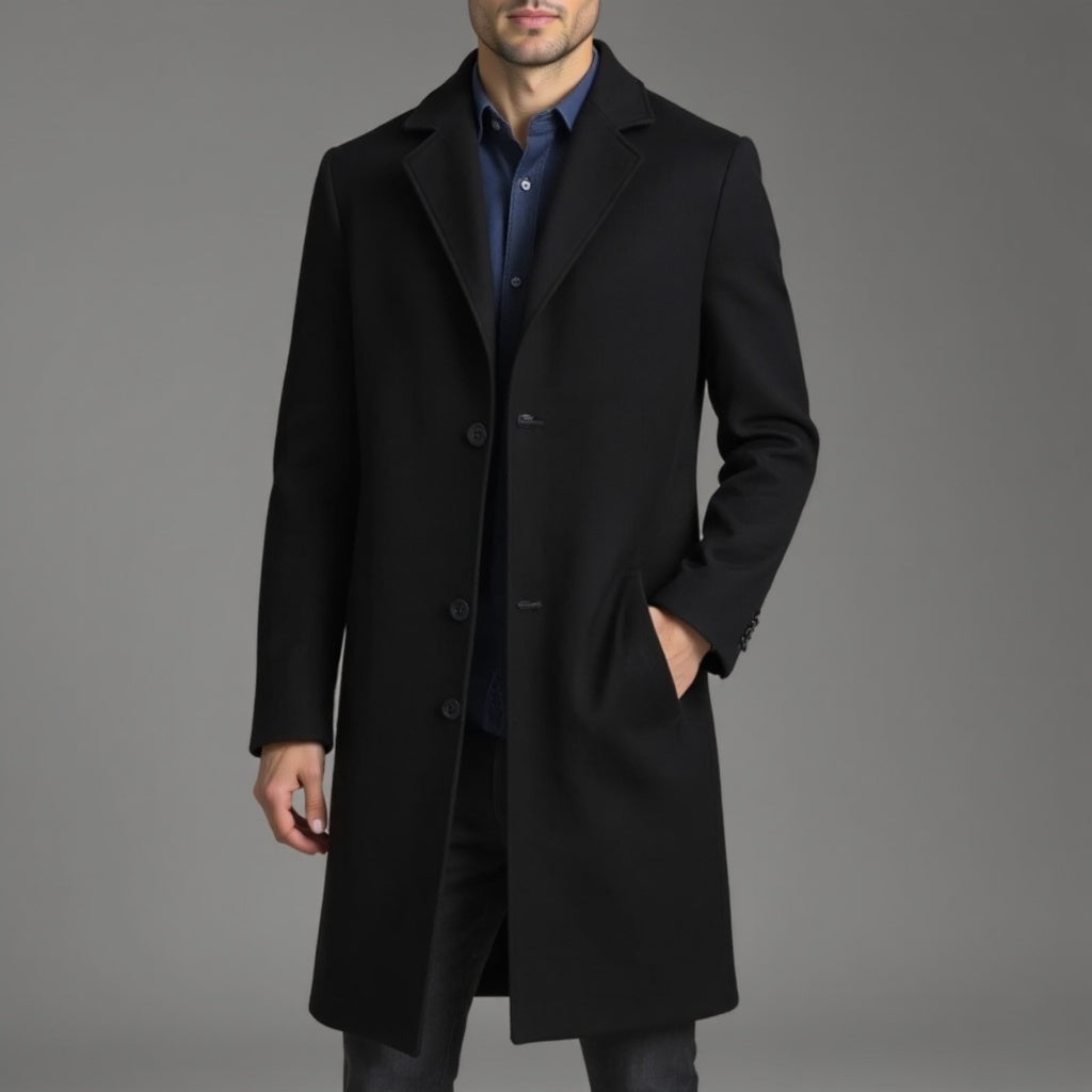Cappotto Uomo Invernale Classico Slim Fit