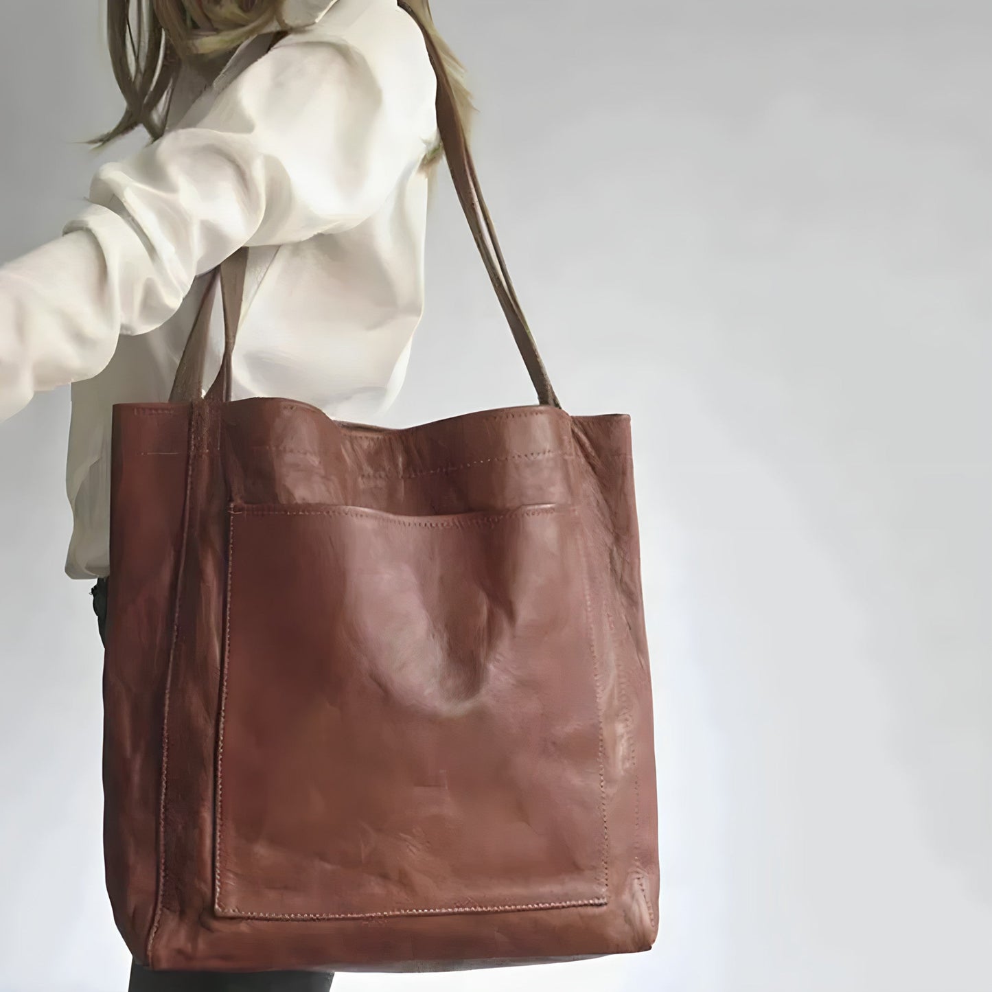 Borsa Donna Artigianale Grande Pelle