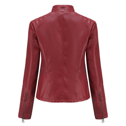 Giacca Donna in Pelle Stile Elegante Classico