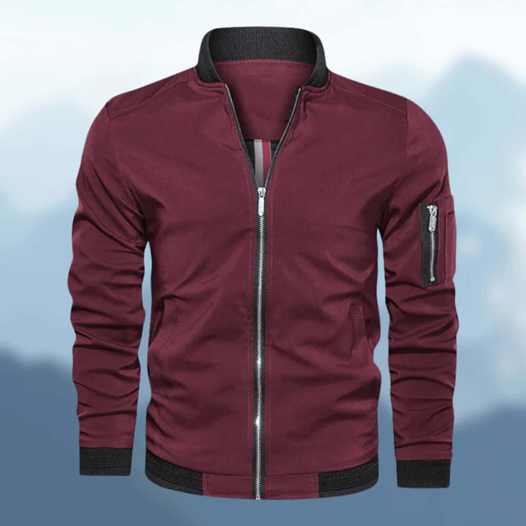 Giacca Leggera Uomo Primavera Stile Casual