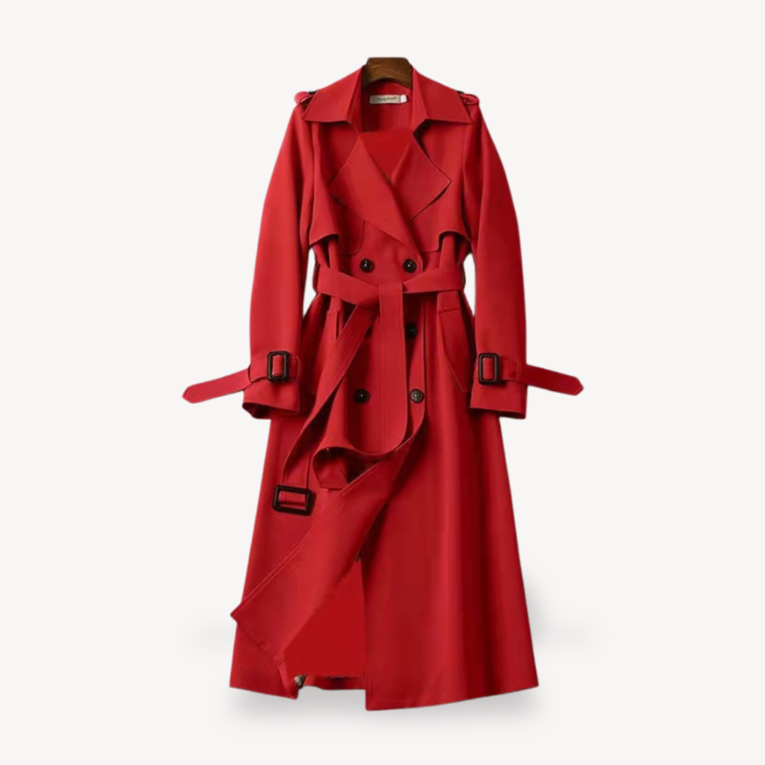 Cappotto Trench Donna Taglio Classico con Cintura - Brentozzi