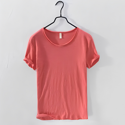 T-shirt Uomo Estiva Classica Vestibilità Regolare