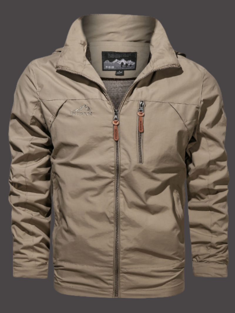 Giacca Uomo Impermeabile Leggera Casual