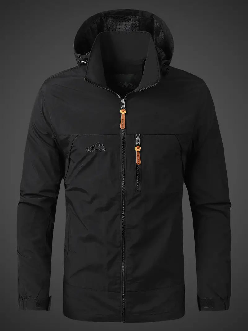 Giacca Uomo Impermeabile Leggera Casual