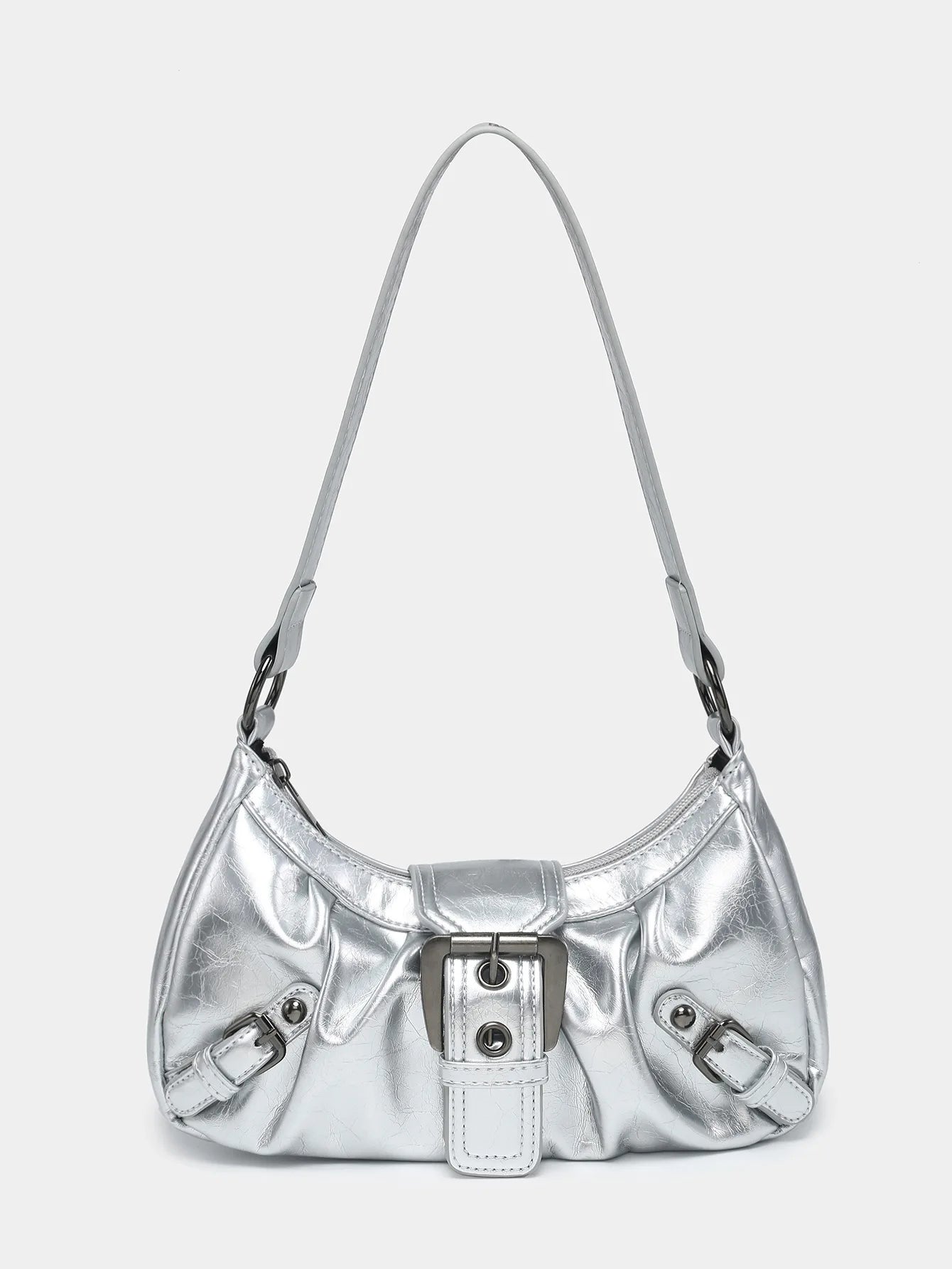 Borsa Tracolla Donna Vintage con Borchie Stile Y2K