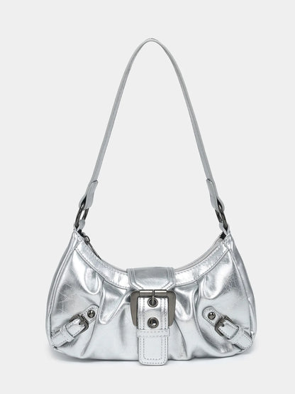 Borsa Tracolla Donna Vintage con Borchie Stile Y2K