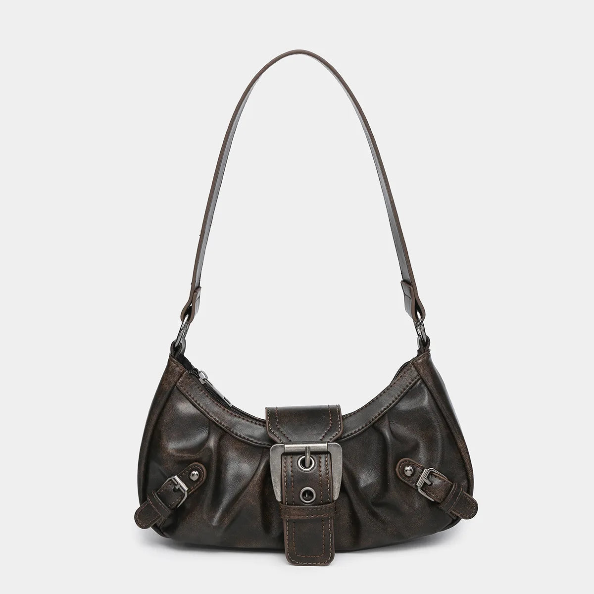 Borsa Tracolla Donna Vintage con Borchie Stile Y2K