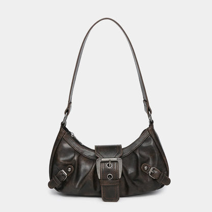 Borsa Tracolla Donna Vintage con Borchie Stile Y2K