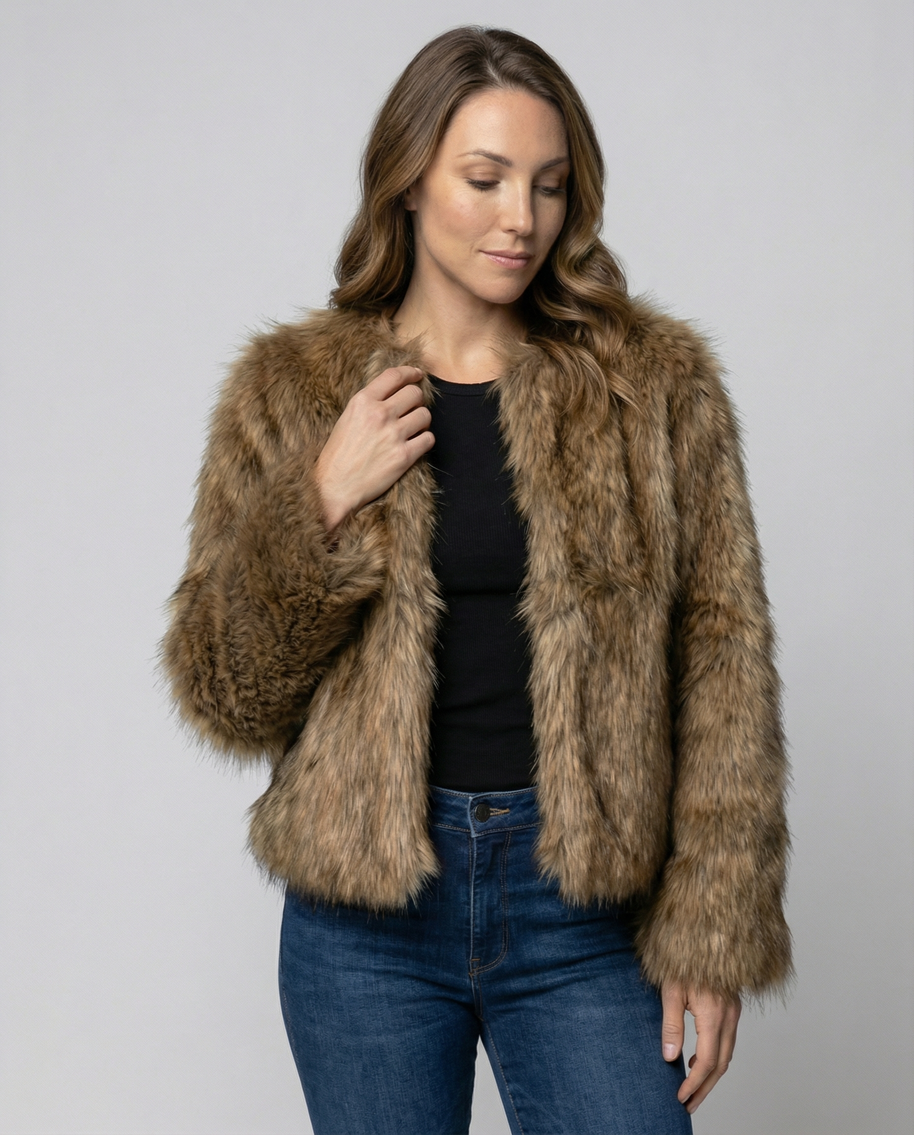 Cappotto Invernale Donna in Pile Morbido - Brentozzi
