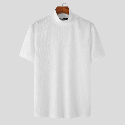 Camicia Uomo Manica Corta Stile Elegante