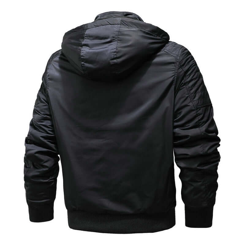 Giacca Bomber Uomo con Zip Casual Primavera Autunno