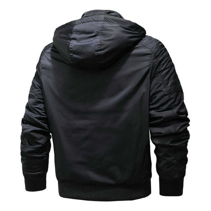 Giacca Bomber Uomo con Zip Casual Primavera Autunno