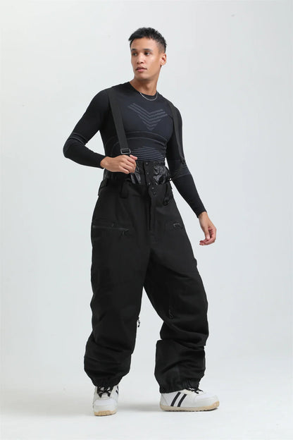 Pantaloni Sci Unisex con Bretelle Funzionali Invernali