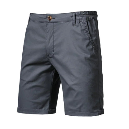 Pantaloncini Chino Uomo con Bottoni Casual