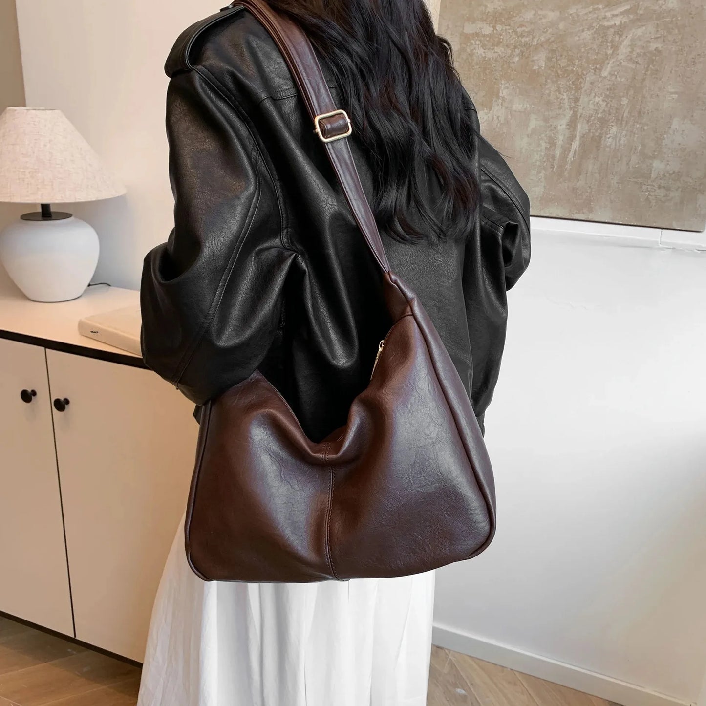 Borsa Donna Stile Hobo Casual