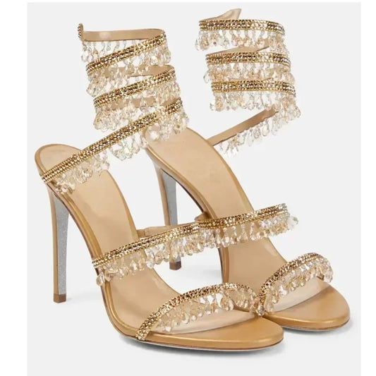 Sandali Donna Stiletto Tacco Alto Eleganti - Brentozzi