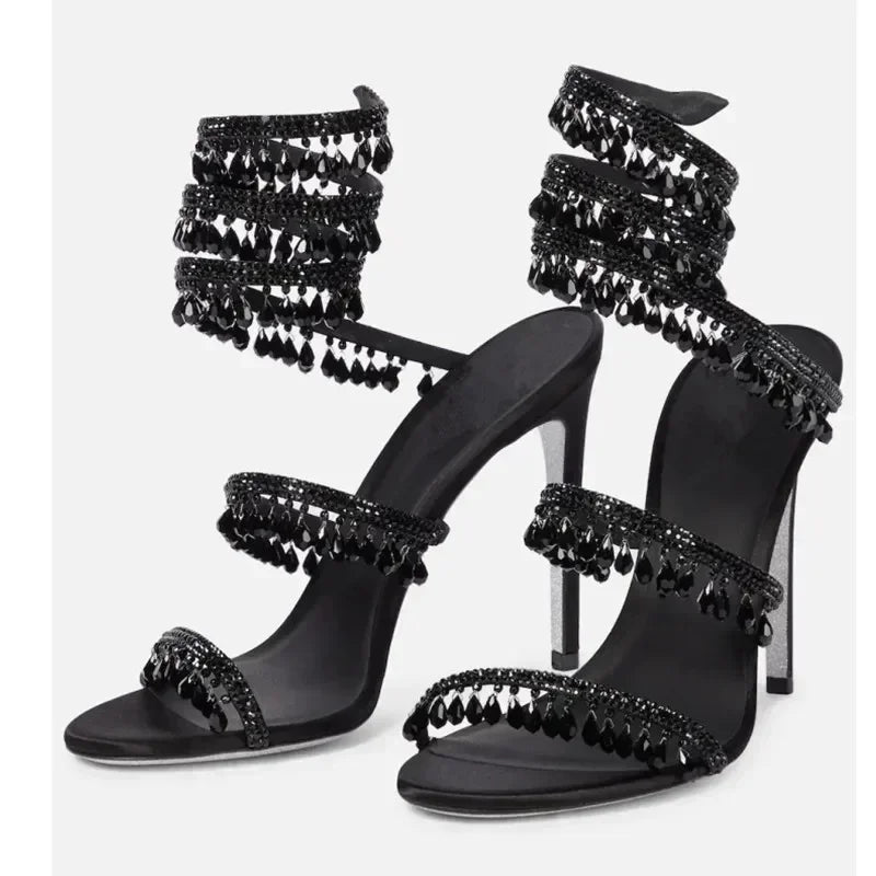 Sandali Donna Stiletto Tacco Alto Eleganti